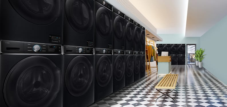 Cari Ide Usaha? Samsung Professional Laundry Membantu usaha  Bisnis Laundry 
