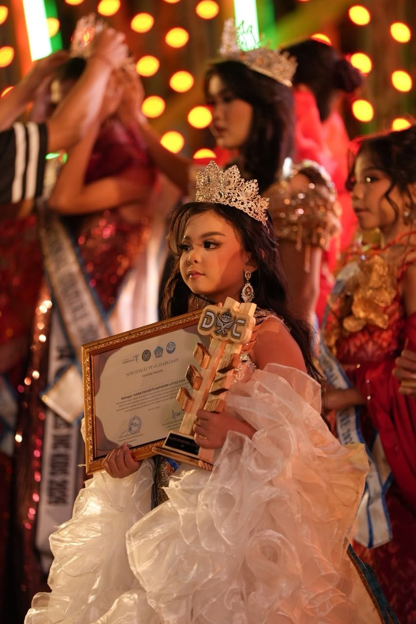 Membanggakan! Diusia Belia, Putu Bunga Raih Runner Up Duta Internasional Culture Little Kids 2026