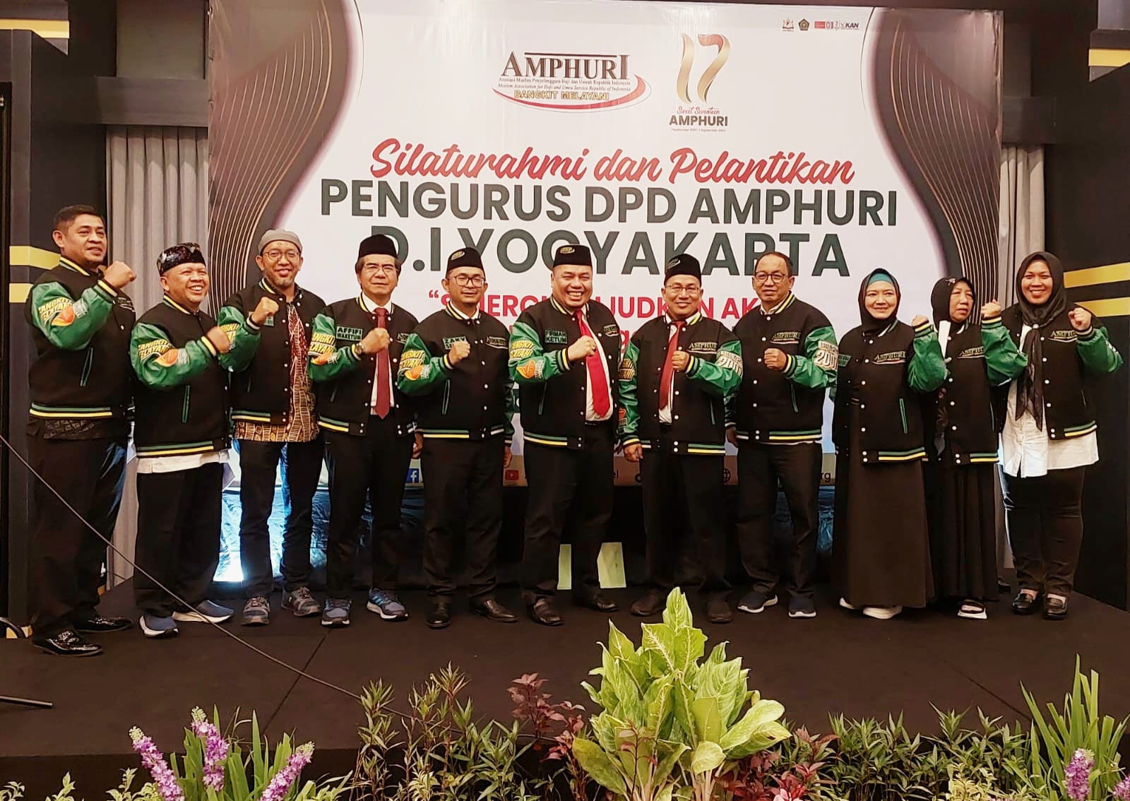 Memperkuat ekosistem haji dan Umrah, DPP AMPHURI kukuhkan pengurus DPD AMPHURI DIY.