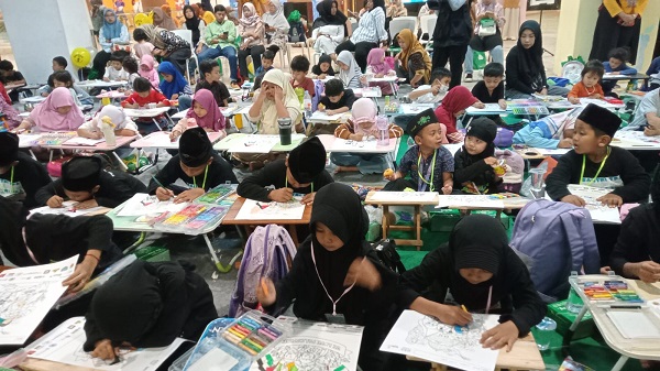 Meriah Festival Mewarnai & Mendongeng untuk Palestina  Kolaborasi Lazisnu DIY dan Lazismu DIY, 
