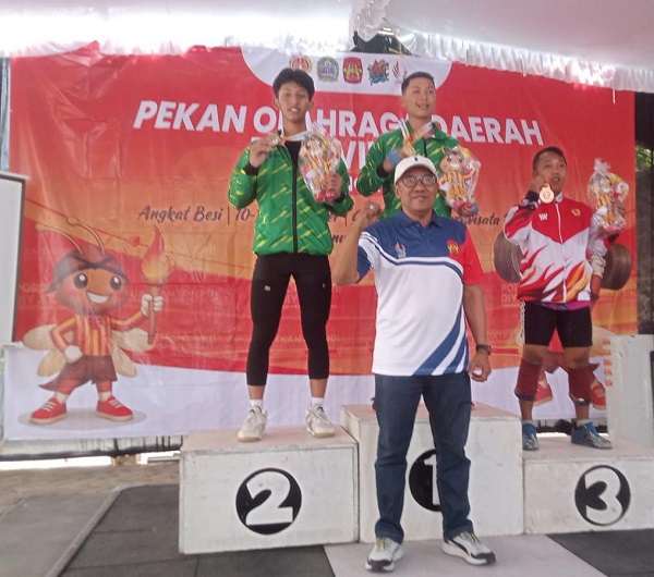 Sleman Jawara Cabor Angkat Besi Porda DIY  XVII 2025